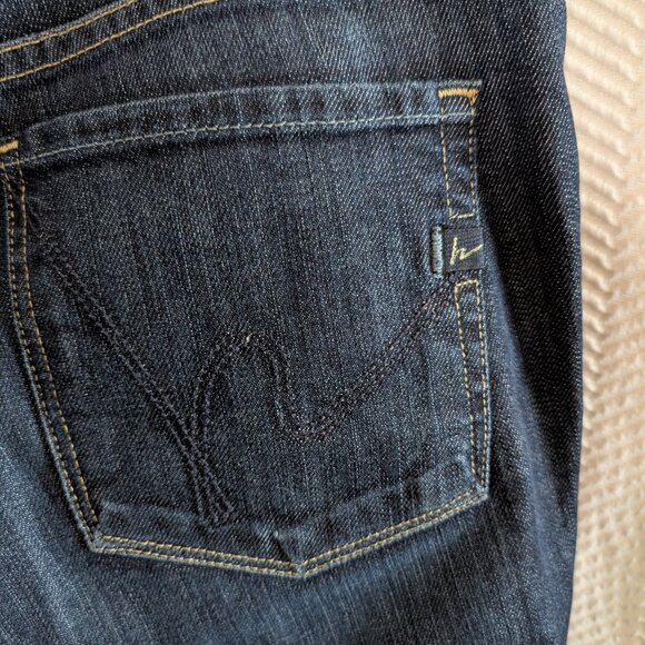 Citizens Of Humanity Amber #263 Stretch High Rise Boot Cut Jeans Size 32 Y2K - Picture 5 of 15